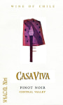 Casas del Bosque Casa Viva Pinot Noir 2012 Front Label