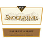 Snoqualmie Cabernet-Merlot 2000 Front Label