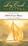 Dry Creek Vineyard Fume Blanc 2004 Front Label