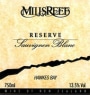 Mills Reef Reserve Sauvignon Blanc 2004 Front Label