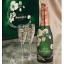 Perrier-Jouet Belle Epoque Glass Set 1998 Front Label