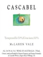 Cascabel Tempranillo/Graciano 2009 Front Label