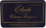 Etude Napa Valley Cabernet Sauvignon (375ML half-bottle) 2002 Front Label