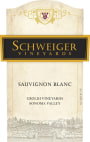 Schweiger Vineyards Uboldi Vineyards Sauvignon Blanc 2016 Front Label