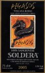 Soldera Pegasos Toscana Rosso 2005 Front Label