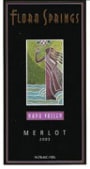 Flora Springs Merlot 2003 Front Label
