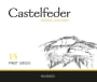 Castelfeder Castelfeder 15 Pinot Grigio 2015 Front Label