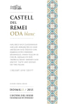 Castell del Remei Costers del Segre Oda Blanc 2013 Front Label