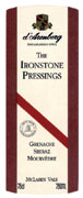d'Arenberg The Ironstone Pressings GSM 2003 Front Label