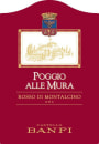 Banfi Poggio alle Mura Rosso di Montalcino 2013 Front Label
