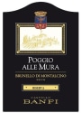 Banfi Brunello di Montalcino Poggio alle Mura Poggio alle Mura Riserva 2010 Front Label