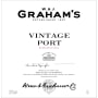 Graham's Vintage Port (375ML half-bottle) 2003 Front Label