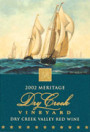 Dry Creek Vineyard Meritage 2002 Front Label