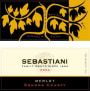 Sebastiani Sonoma County Merlot 2004  Front Label