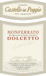 Castello del Poggio Monferrato Dolcetto 2010 Front Label