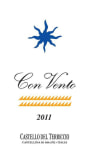 Castello del Terriccio Con Vento Sauvignon Blanc 2011 Front Label
