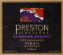 Preston Vineyards Syrah 1997 Front Label
