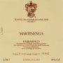 Marchesi di Gresy Barbaresco Martinenga 2001 Front Label