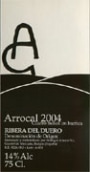 Bodegas Arrocal Arrocal 2004 Front Label