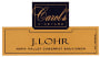 J. Lohr Carol's Vineyard Cabernet Sauvignon 2002 Front Label