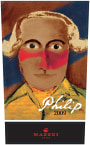 Mazzei Philip Rosso 2009 Front Label