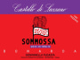 Castello di Luzzano Oltrepo Pavese Sommossa Goccie in Tumulto Bonarda 2014 Front Label