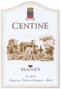 Banfi Centine Toscana 2004 Front Label