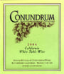 Conundrum White Blend 2004 Front Label