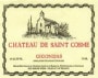 Chateau de Saint Cosme Gigondas 2003 Front Label