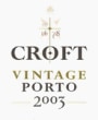 Croft Vintage Port 2003 Front Label