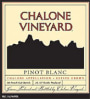 Chalone Pinot Blanc 2004 Front Label