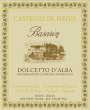 Castello di Neive Basarin Dolcetto d'Alba 2010 Front Label