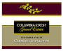 Columbia Crest Grand Estates Cabernet Sauvignon 2002 Front Label