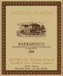 Castello di Neive Barbaresco 2008 Front Label