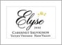 Elyse Tietjan Vineyard Cabernet Sauvignon 2002 Front Label