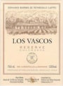 Los Vascos Reserve Cabernet Sauvignon 2003 Front Label