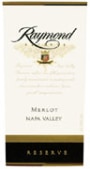 Raymond Reserve Selection Merlot 2002 Front Label