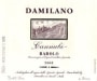 Damilano Barolo Cannubi 2001 Front Label