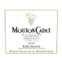 Mouton Cadet Rouge 2003 Front Label