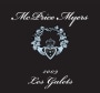 McPrice Myers Les Galets Syrah 2009 Front Label