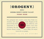 Orogeny Vineyards Pinot Noir Green Valley 2004 Front Label