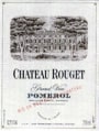 Chateau Rouget  1998 Front Label
