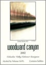 Woodward Canyon Artist Series Cabernet Sauvignon 2002 Front Label