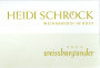 Heidi Schrock & Sohne Weissburgunder 2004 Front Label