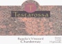 Testarossa Rosella's Vineyard Chardonnay 2004  Front Label