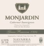 Bodegas Castillo de Monjardin Valle San Esteban Finca los Carasoles Gran Reserva 1994 Front Label