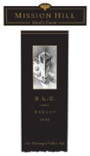 Mission Hill SLC Merlot 2002 Front Label