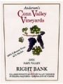 Anderson's Conn Valley Vineyards Right Bank Proprietary Red Blend 2002 Front Label