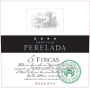 Castillo Perelada 5 Fincas Reserva 2011 Front Label