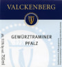Valckenberg Gewurztraminer Pfalz QbA 2004 Front Label
